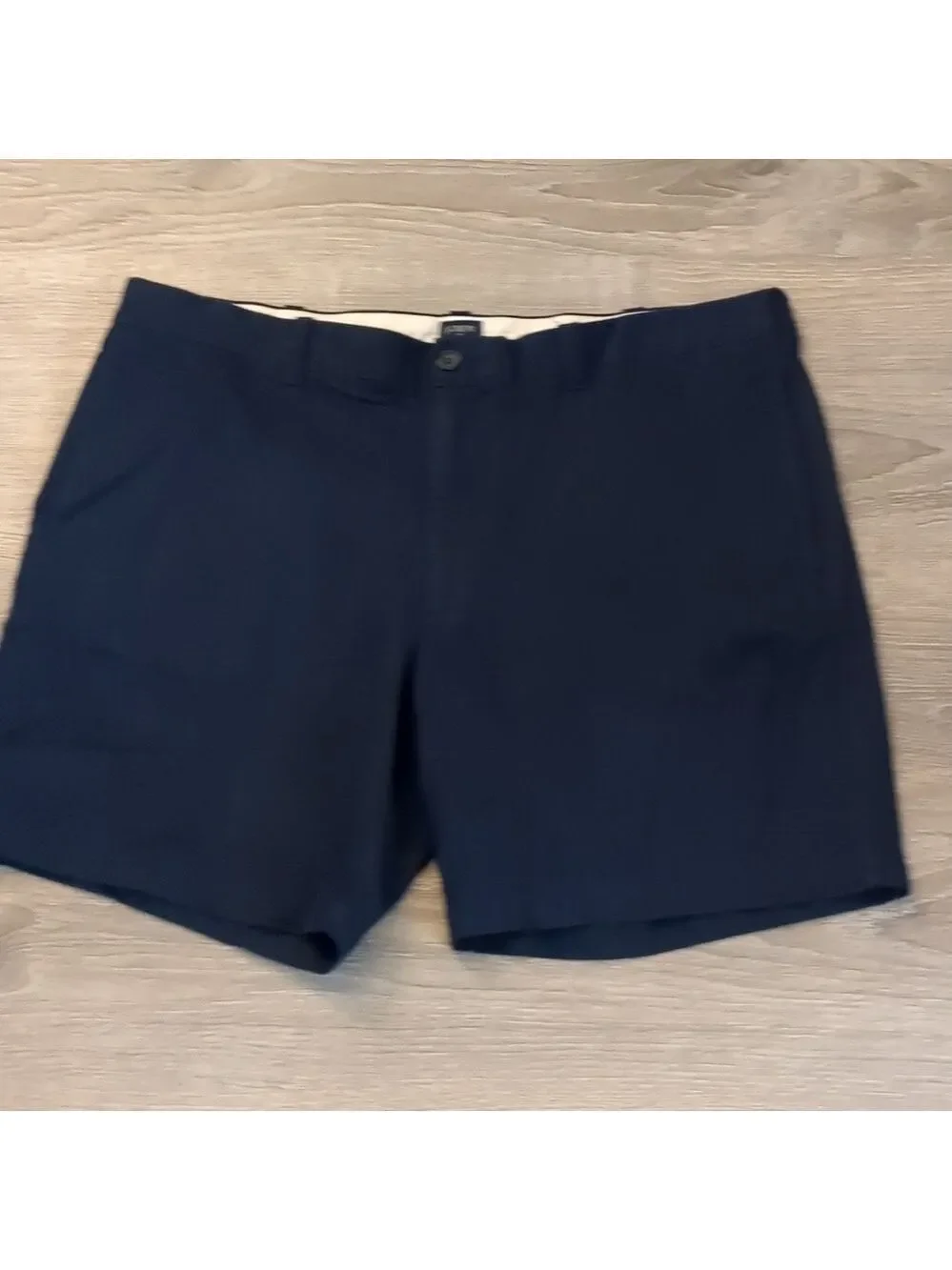 J. Crew navy chino shorts size 38